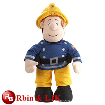 kid fireman sam stuffed toy